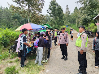 Libur Akhir Tahun, Polisi Intensifkan Pengamanan Wisata Alam di Kemalang